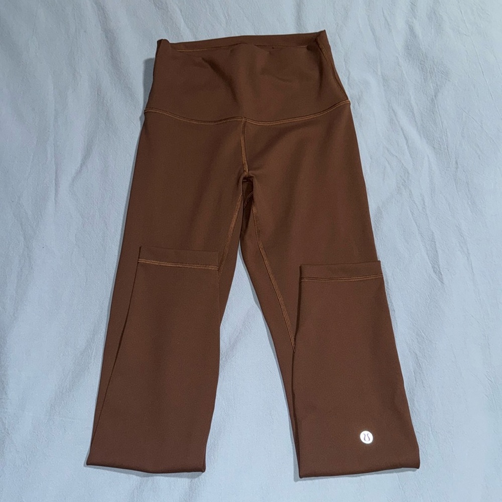 Lululemon NWOT Wunder Train Hr Tight 25”, Java Sz 4